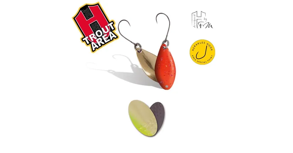 Snelle Levering Herakles Area Spoon Spike 1,0gr Color 135 kanál villantó