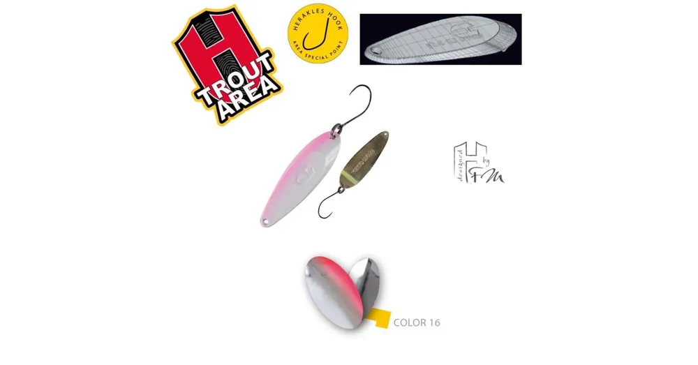 Herakles Area Spoon Vento LD 3,5gr Silver Red kanál villantó Tijdelijk Beschikbaar