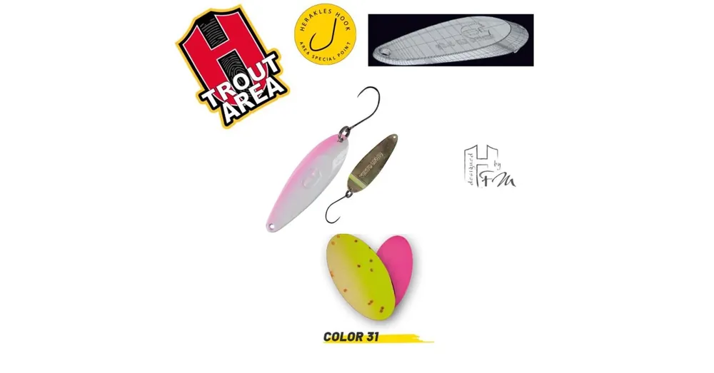 Herakles Area Spoon Vento LD 3,5gr Rainbow kanál villantó Actieprijs