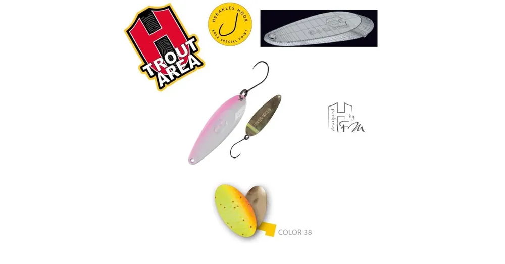 Herakles Area Spoon Vento LD 3,5gr Chartreuse Orange/Gold kanál villantó Express Levering