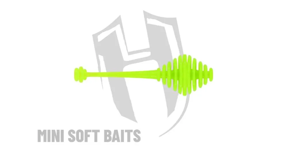 Betaalbaar Herakles Ringo Tail 50mm CHEESE Chartreuse lágy műcsali 14 db/csg