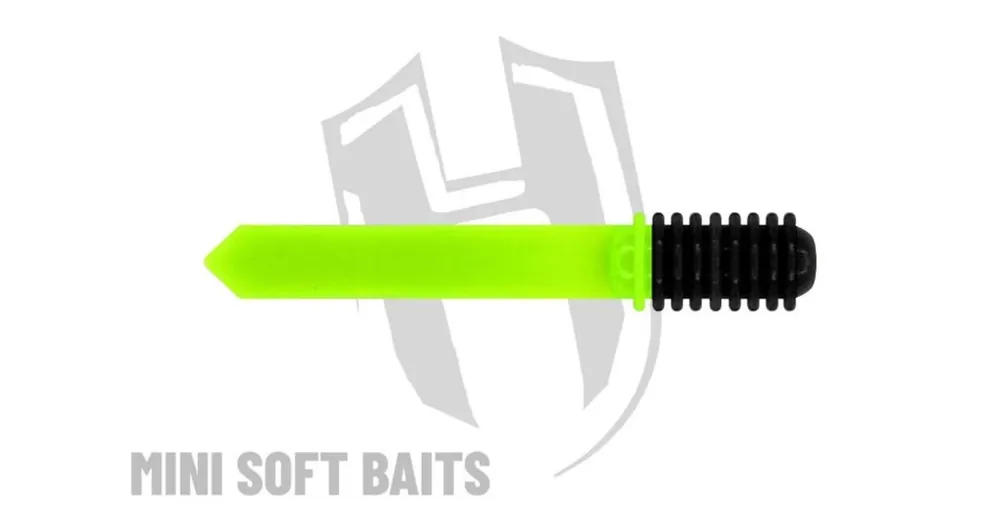 Uitverkoop Herakles Tad 75mm CHEESE Black Chartreuse lágy műcsali 10 db/csg