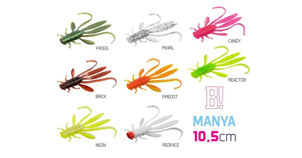 Delphin MANYA UVs nimfa 5db 10.5cm MIX Nu Kopen