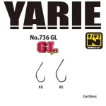 Yarie 736 GL Nanotef 6 Barbless horog Veilige Betaling