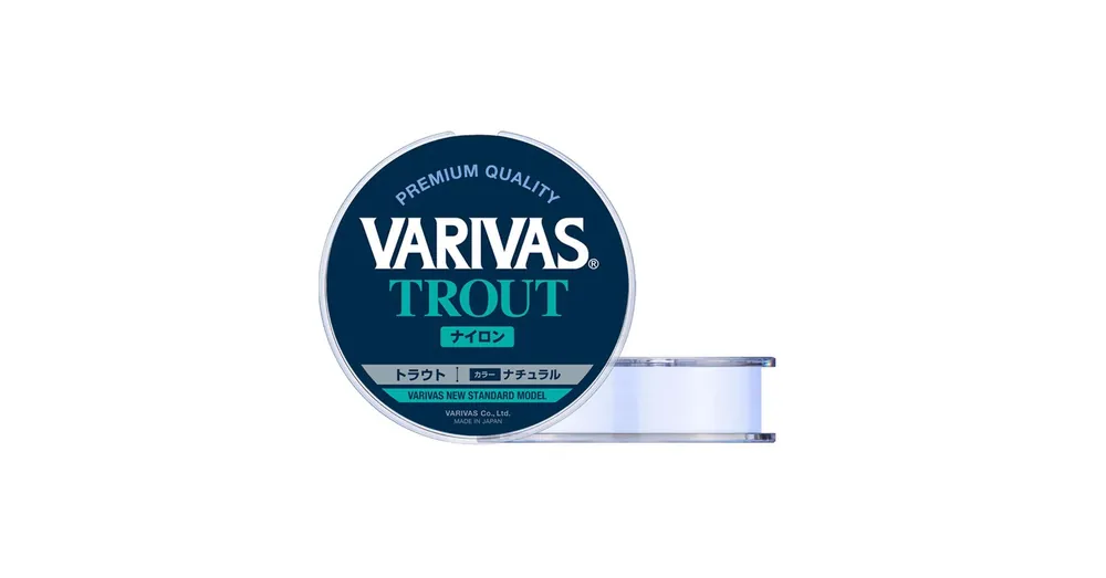 Nieuw Varivas Trout Natural 100m 0,165mm 4lbs monofil zsinór