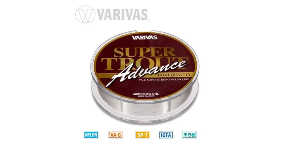 Varivas Super Trout Advance Nylon 100m 0,185mm 6lbs monofil zsinór Must-Have