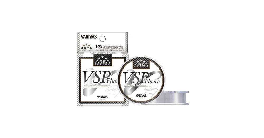 Varivas Super Trout Area VSP Fluorocarbon 100m 0,104mm 2lbs zsinór Seizoensaanbieding