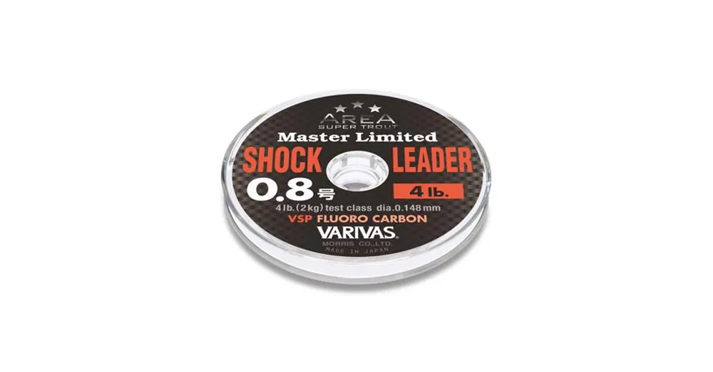 Varivas Shockleader Fluorocarbon Trout Area VSP 30m 0,148mm 4lbs előkezsinór Populair
