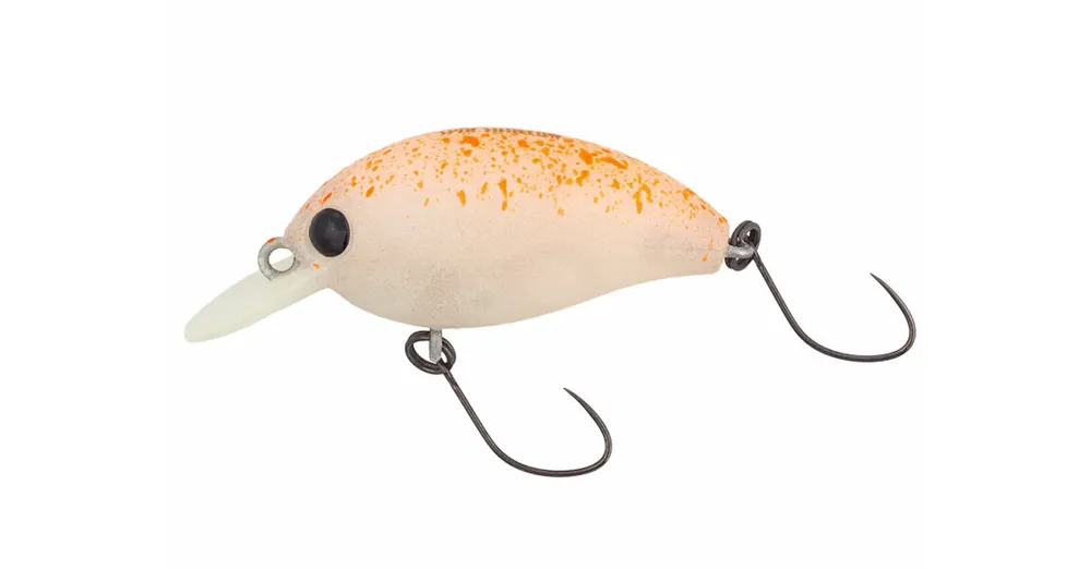 Op = Op Nories Worming Crank Shot Spin Shallow wobbler 37mm 3,5g (296) Glow Chili Powder