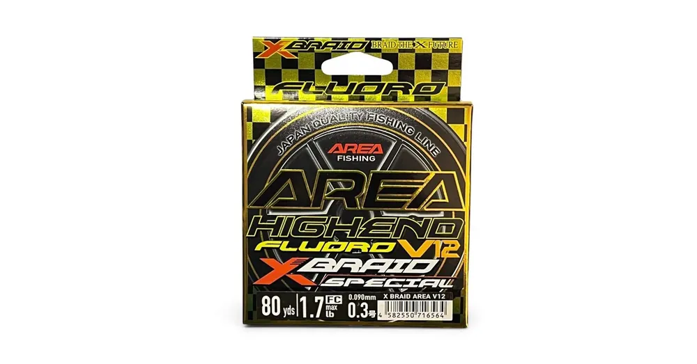 Merkproduct Xbraid Area Highend Fluoro V12 Fluorocarbon Special 73m 0.30, fluorocarbon főzsinór