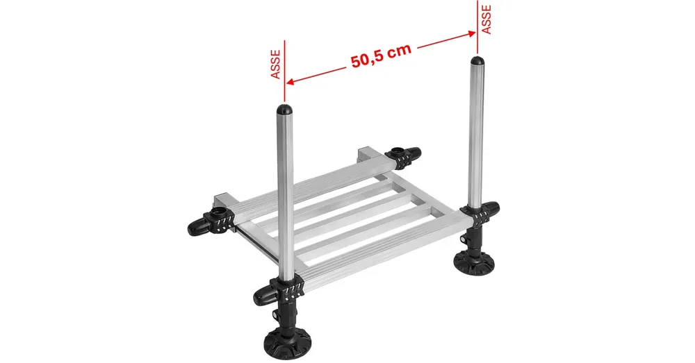 Betrouwbaar Trabucco Titan XR5 Footplate, lábrács
