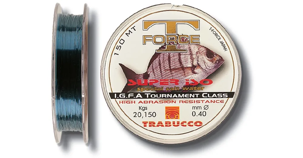 Trabucco T-Force Superiso 300m 0,40mm monofil zsinór Gereduceerde Prijs