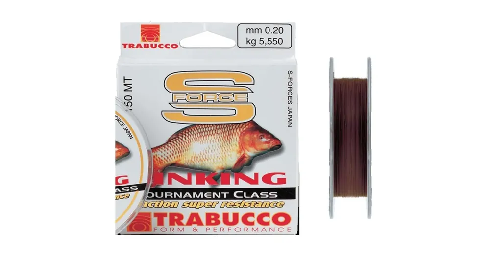 Exclusieve Aanbieding Trabucco S-Force Sinking 150m 0,18mm monofil zsinór