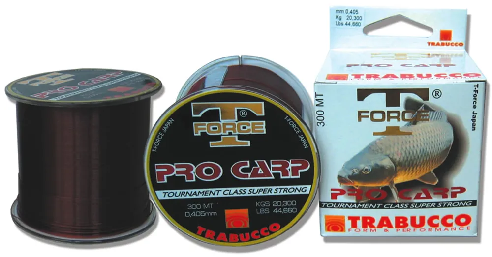 Betaalbaar Trabucco T-Force Pro-Carp 1000m 0,32mm monofil zsinór