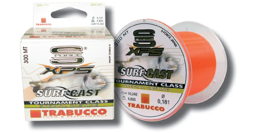 Trabucco S-Force Xps Surf Cast 300m 0,30mm monofil zsinór Express Levering
