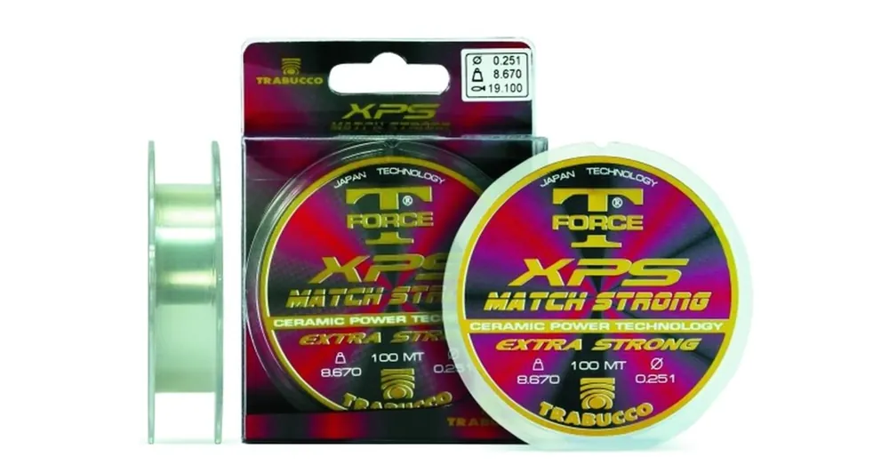 Aanbieding Trabucco T-Force Xps Match Strong 100m 0,25 monofil zsinór