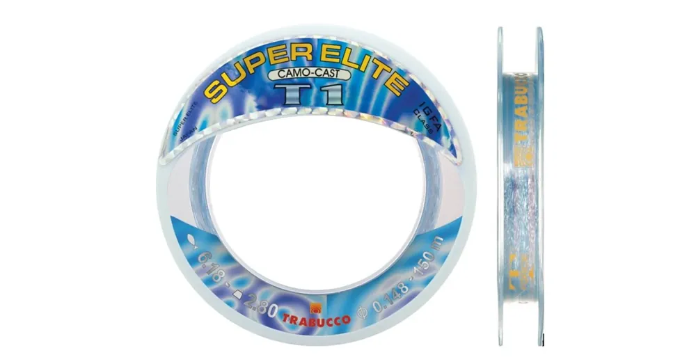 Trabucco Super Elite Camocast T1 300m 0,255mm monofil zsinór Voordeelprijs