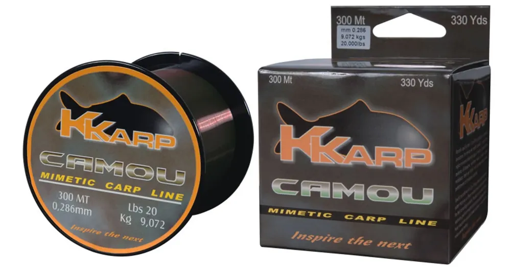 Betrouwbaar K-Karp Camou 600m 0,37mm monofil zsinór