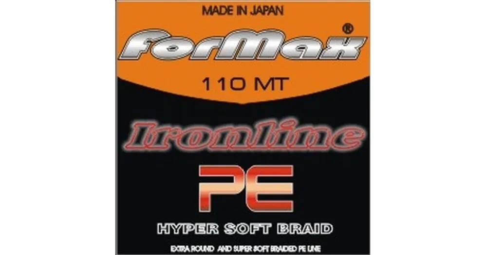 Superprijs Formax Ironline 110 m 0,14mm fonott zsinór
