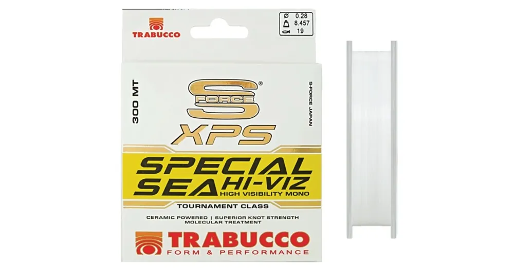 Trabucco S-Force Xps Special Sea Hi-Viz 600m 0,22mm monofil zsinór Laatste Versie