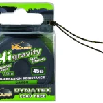 Express Levering K-Karp Dyna Tex Hi-Gravity 10 m 45 lb camou fonott előkezsinór