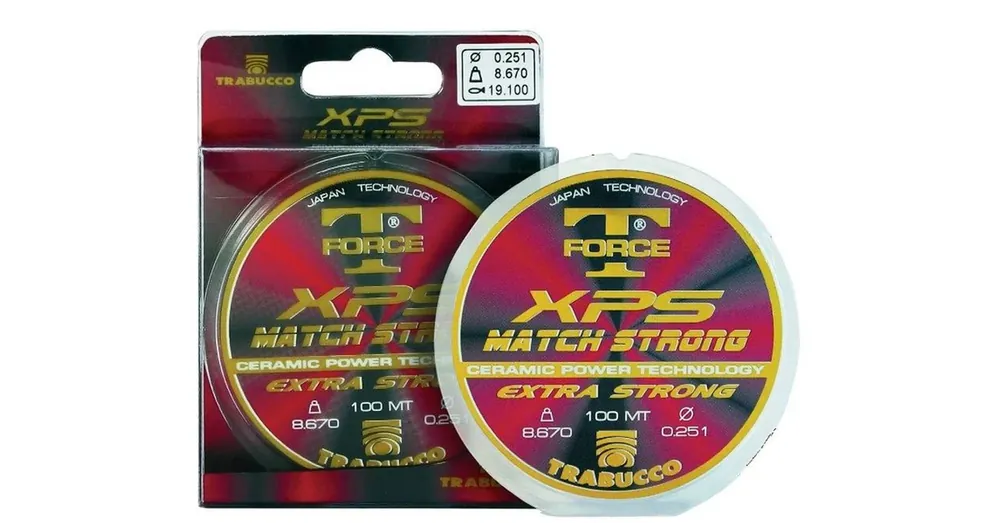 Weekendaanbieding Trabucco T-Force Xps Match Strong 25m 0,16mm monofil előkezsinór