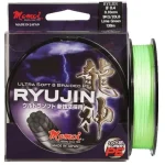 Momoi Ryujin Pe 8 Braid 130 m 0,12mm lime zöld fonott zsinór Fabrieksprijs
