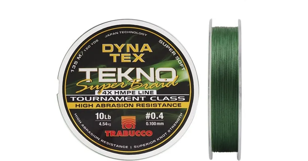 Trabucco Dyna-Tex Tekno Super Braid 275 m 0,405mm fonott zsinór Hete Deal