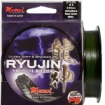 Alleen Vandaag Momoi Ryujin PE 8 Braid 130 m 0,16mm moha zöld fonott zsinór