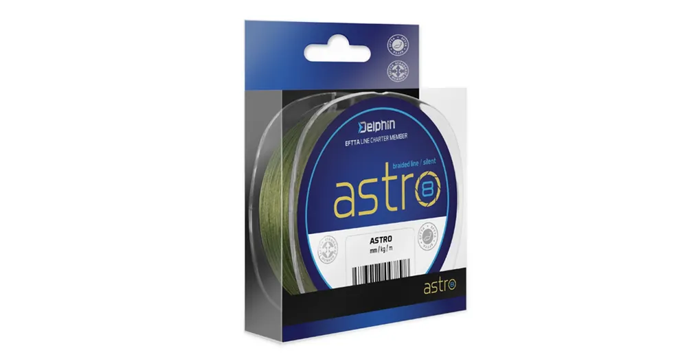 Nu Kopen Delphin ASTRO 8 zöld 130m 0,23mm 36,3lbs fonott zsinór