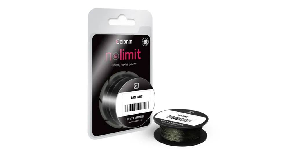 Delphin NOLIMIT Hookline zöld 20m 30lbs fonott előkezsinór Koop Online
