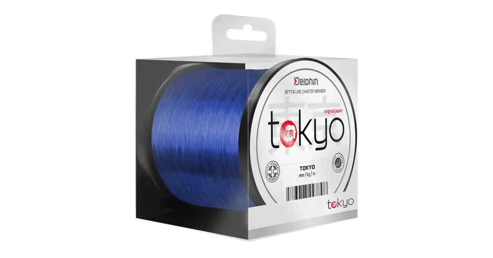 Weekendaanbieding Delphin TOKYO kék 0,309mm 16lbs 300m monofil zsinór