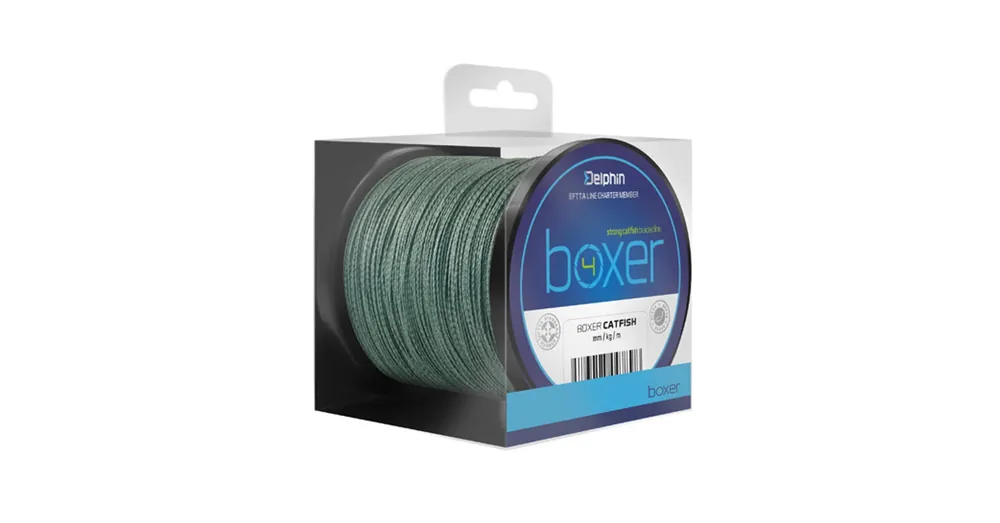 Delphin BOXER zöld 1100m 0,70mm 62,8kg fonott zsinór Seizoensaanbieding