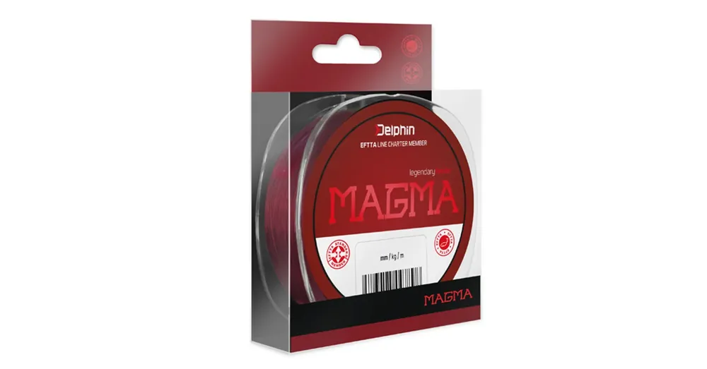 Delphin MAGMA bordó 0,286mm 15lbs 200m monofil zsinór Gecertificeerd