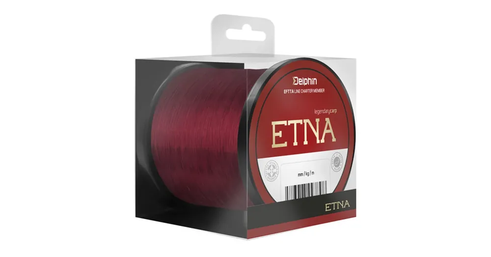 Delphin ETNA bordó 0,261mm 12lbs 600m monofil zsinór Gereduceerde Prijs