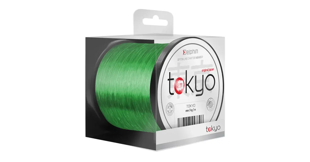 Delphin TOKYO fluo zöld 0,286mm 14lbs 1200m monofil zsinór Bestel Nu
