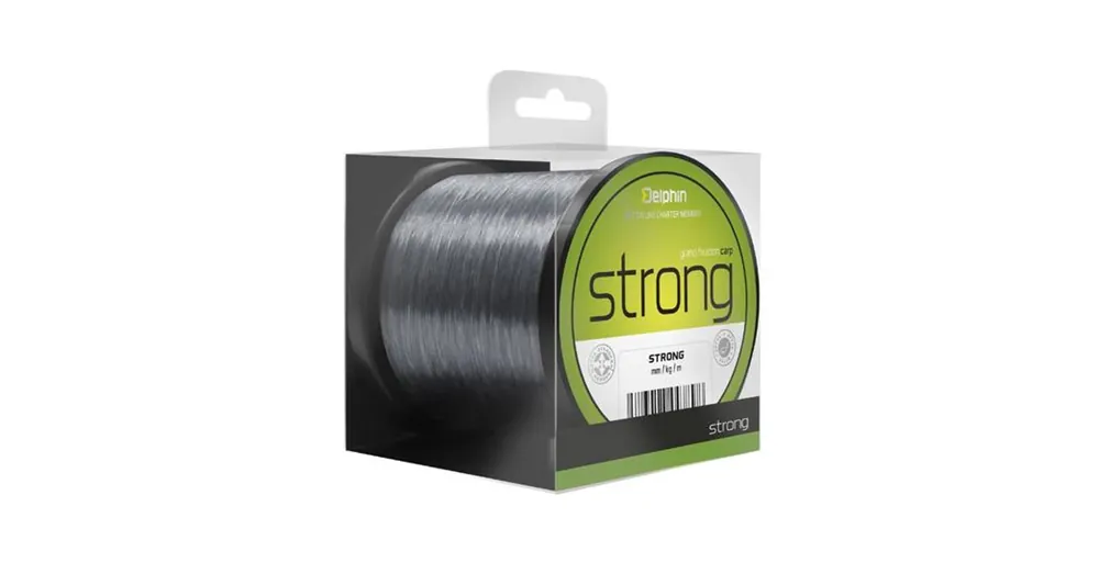 Meest Verkocht Delphin Strong Carp szürke 0,35mm 22,2lbs 600m monofil zsinór