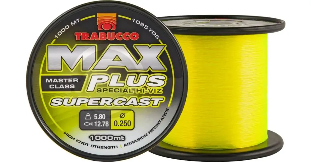 Trabucco Max Plus Line Supercast 1000m 0,30mm monofil zsinór Weekendaanbieding