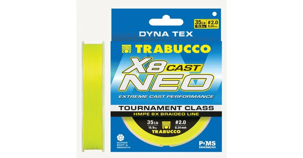 Fabrieksprijs Trabucco DT X8 Neo Cast YL150m 0,084mm 3,63kg fonott zsinór