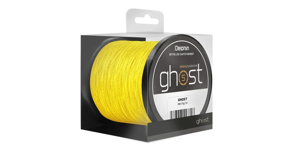 Delphin GHOST 4+1 sárga 0,33mm 18,1kg 2000m fonott zsinór Hete Deal