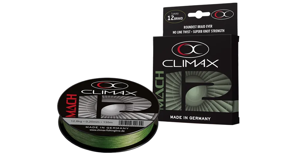 Climax Mach X12 Moss Green 135m 0,20mm 12,8kg fonott zsinór Favoriet