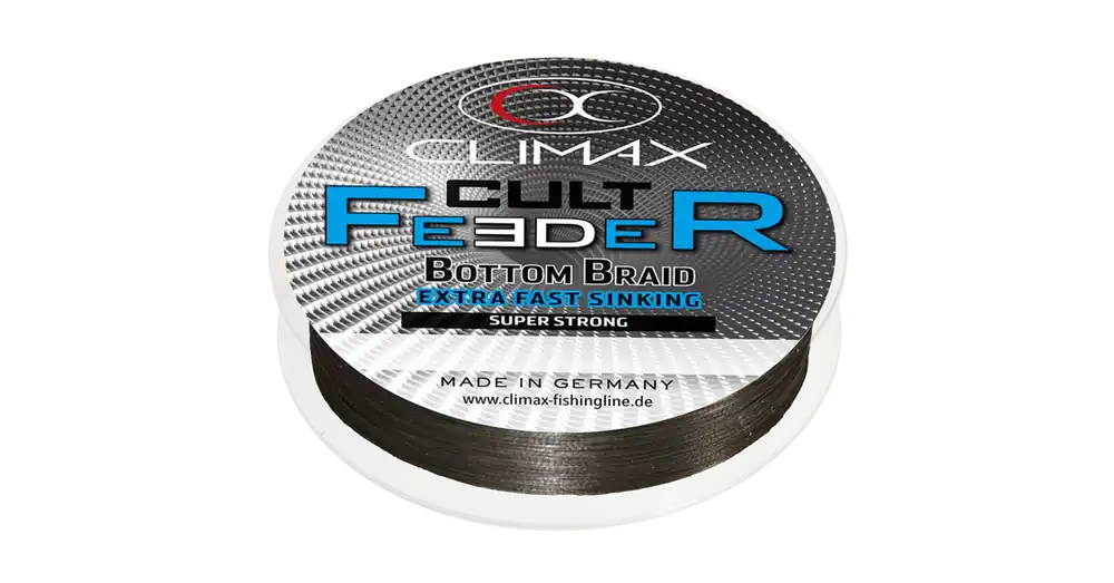 Laatste Versie Climax Cult Feeder Bottom Braid 250m 0,21mm 10,6kg Dark Grey fonott monofil zsinór