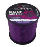 Aanbieding Climax Cult Carp Deep Purple Mono 1000m 0,40mm monofil zsinór
