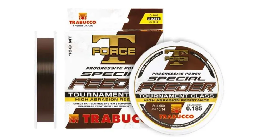 Trabucco T-Force Special Feeder 150m 0,18mm monofil zsinór Hoge Kwaliteit