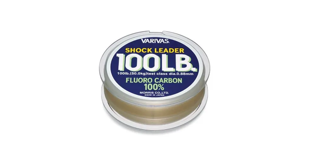 Goedkoop Varivas Fluorocarbon Shock Leader 30m 12 0,570mm 40lbs előkezsinór