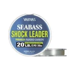 Betaalbaar Varivas Sea Bass Shock Leader Fluorocarbon 30m 0,435mm 25lbs előkezsinór