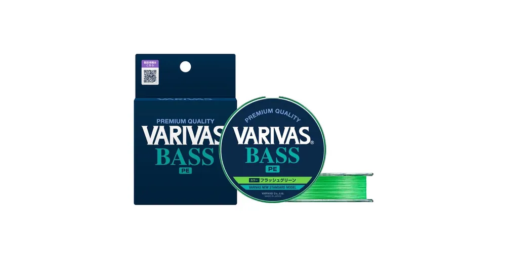 Laatste Kans Varivas Bass PE X4 Flash Green 150m 1,0 0,165mm 18lbs fonott zsinór