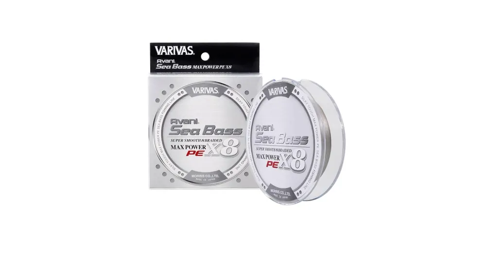 Varivas Sea Bass Max Power PE X8 Stealth Grey 150m 1,0 20,2lbs fonott zsinór Actieprijs