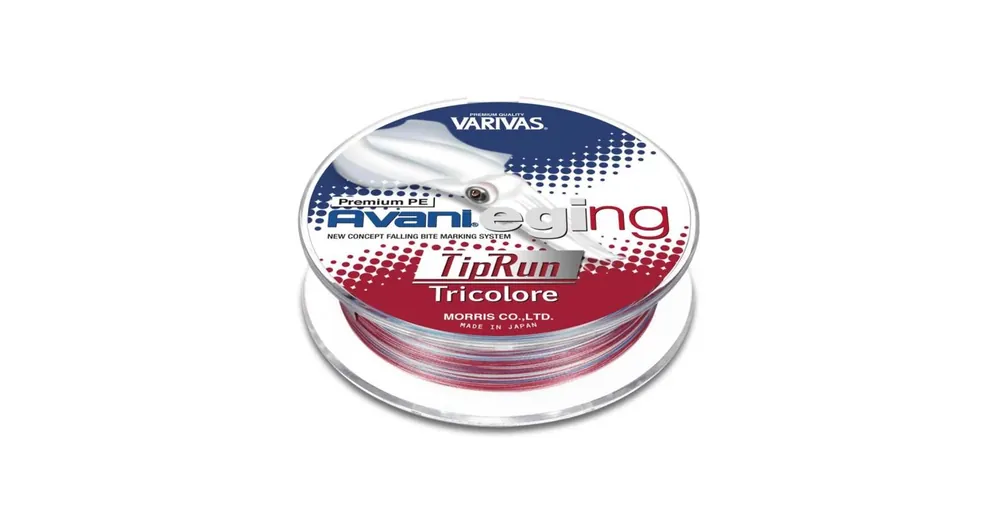 Varivas Avani Eging Tip Run Premium PE Tricolore 150m 0,4 0,104mm 8lbs fonott zsinór Korting