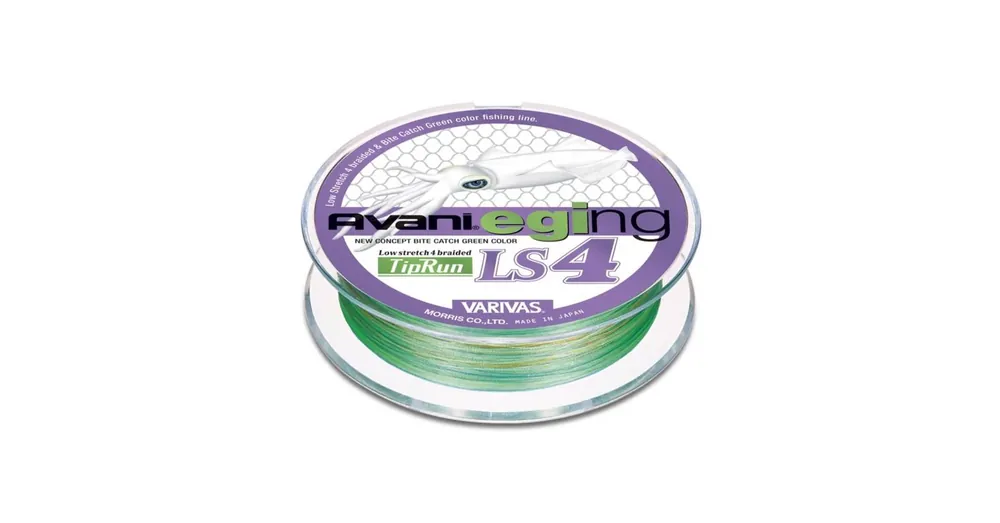 Direct Beschikbaar Varivas Avani Eging LS4 PE Tip Run Marking Fluo Green 200m 0,4 8lbs fonott zsinór